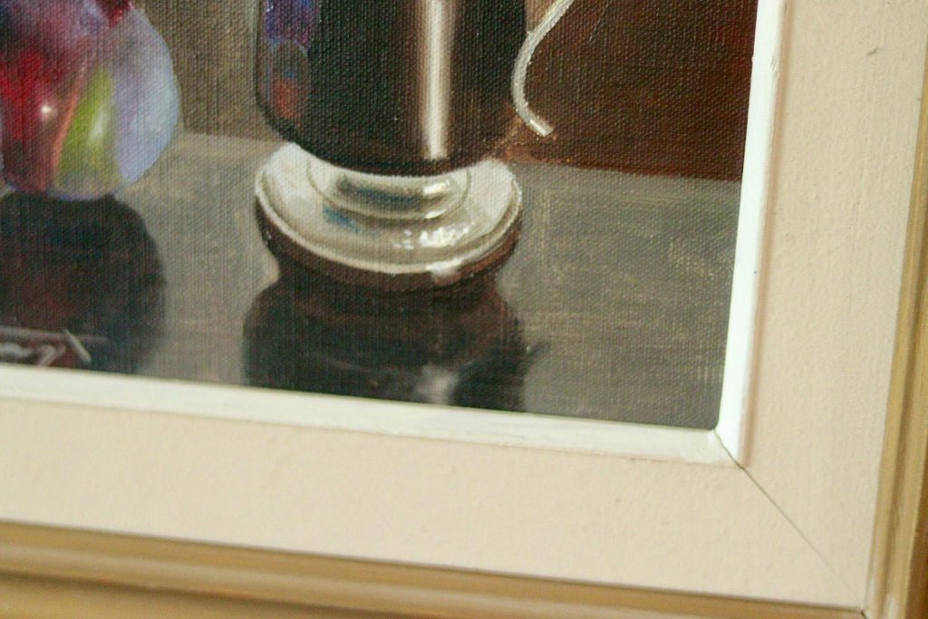 "Still Life with Plums and Jug"by Gösta Emming