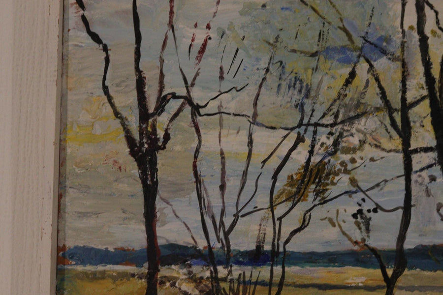 “Landscape with Trees” by Harry Sahlin