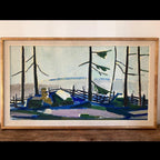 “Winter Day in the Garden” by Kåge Liefwendal 1960s