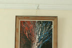 Mid-20th Century Original Oil on Panel – The Tree