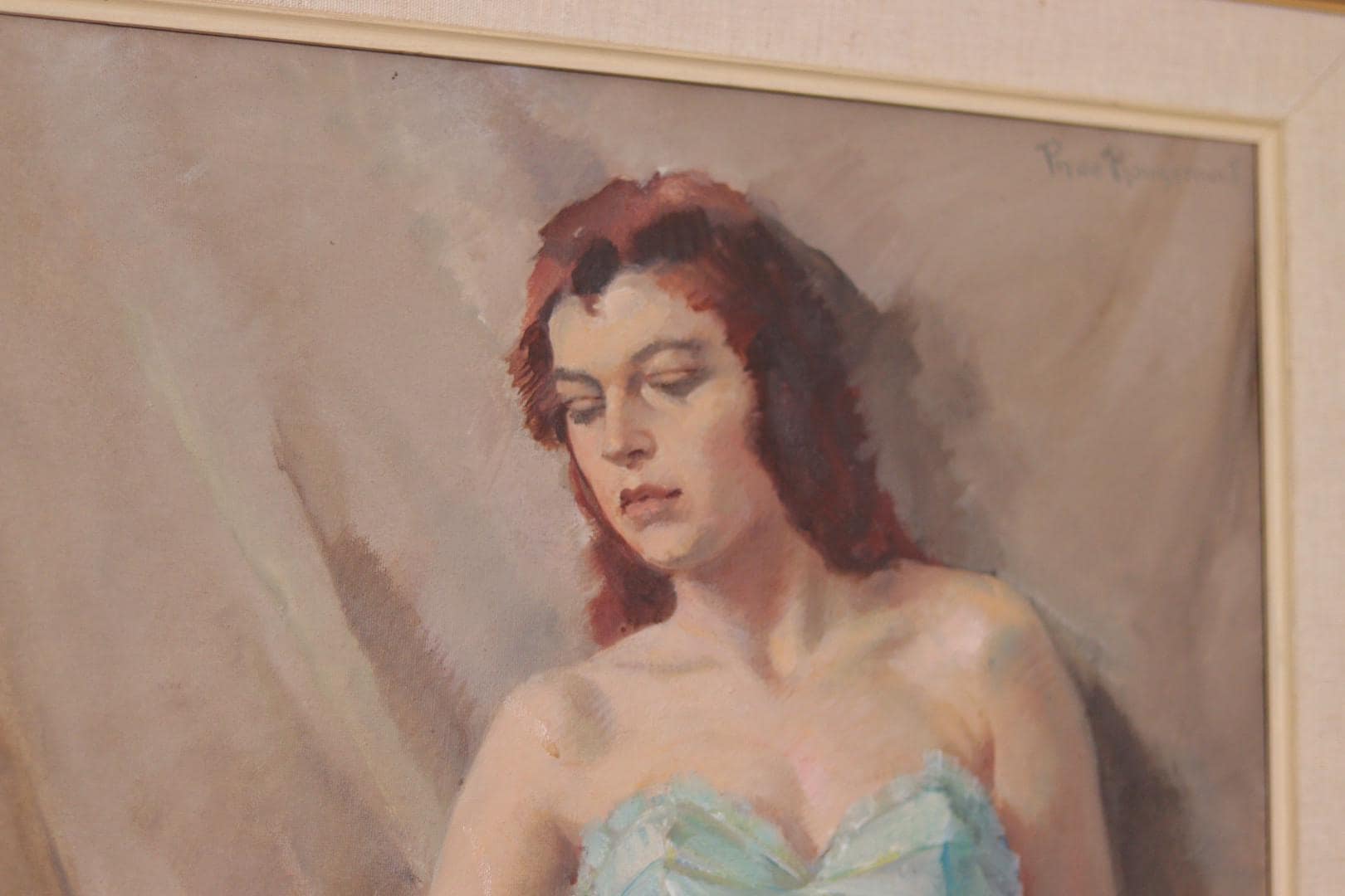“Woman Portrait” by Philippe de Rougemont