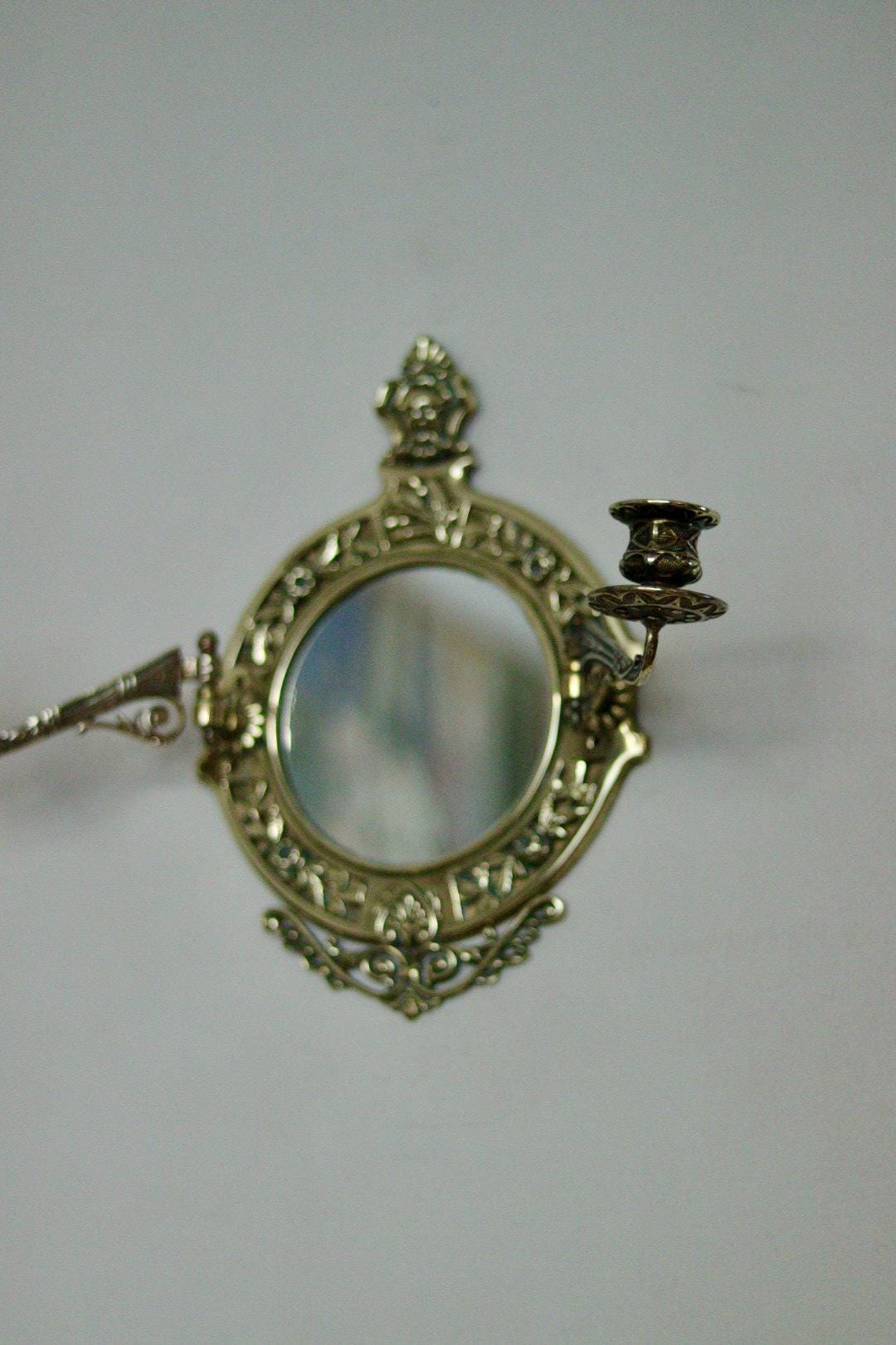 SINGLE Vintage Swedish Brass Sconce