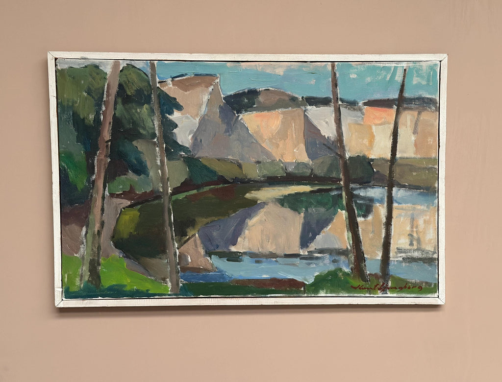 “Abstract Landscape” by Knut Ljungberg