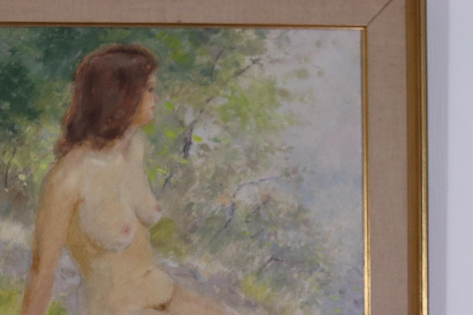 “Sitting Woman” by Karl Vilhelm Anstensen