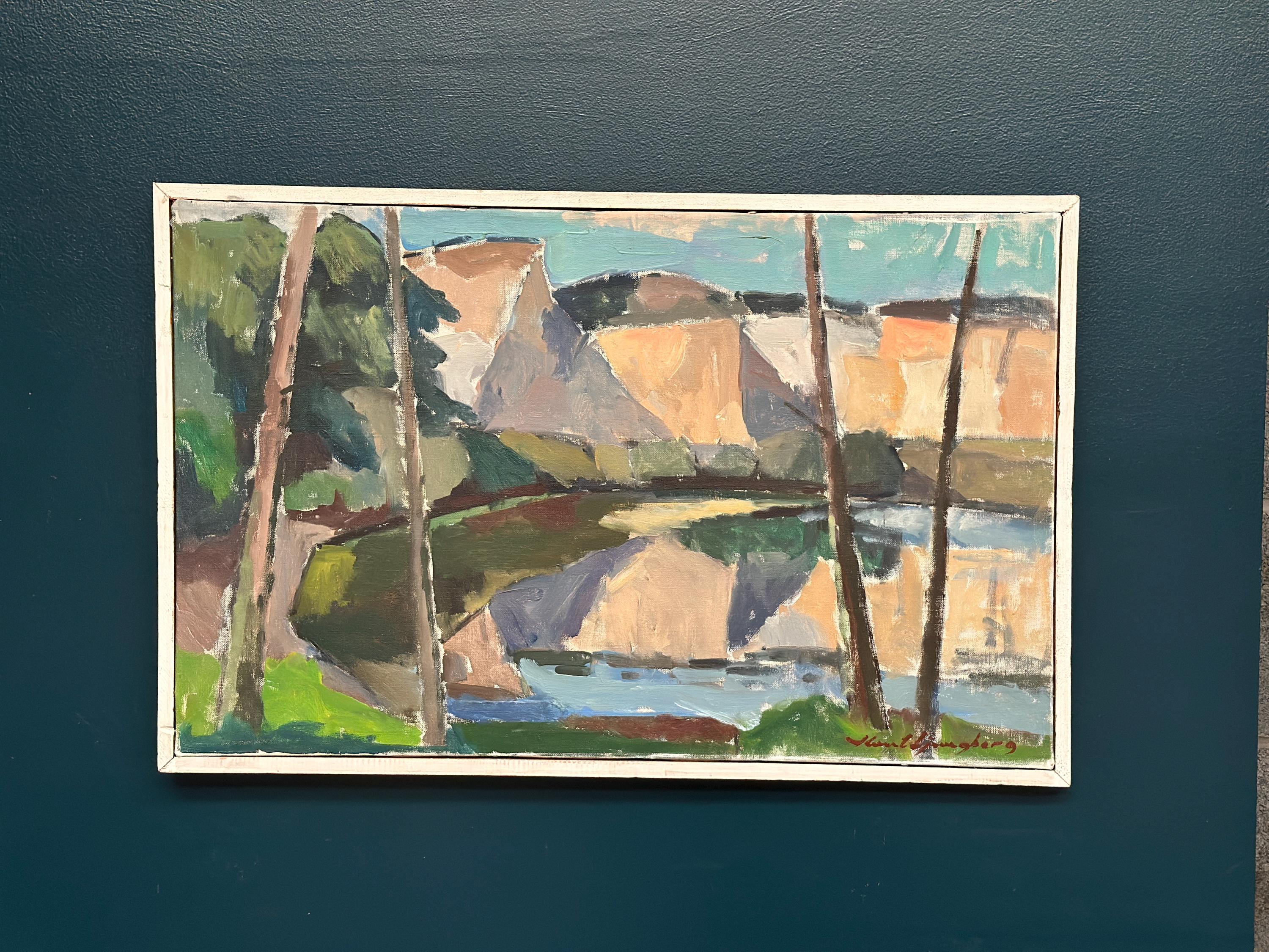“Abstract Landscape” by Knut Ljungberg