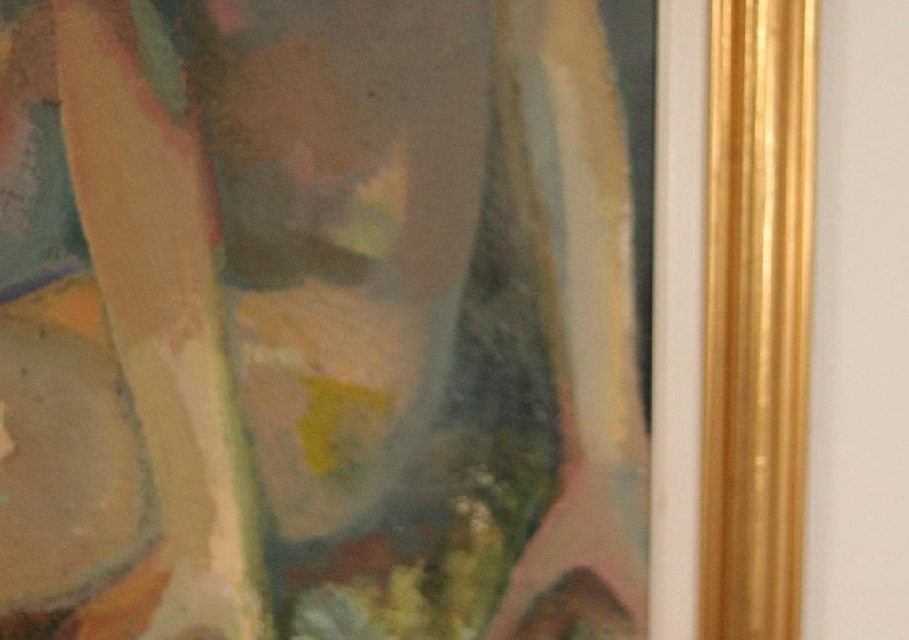 “Seated Woman” by Bernhard Petersen (1911–1988)