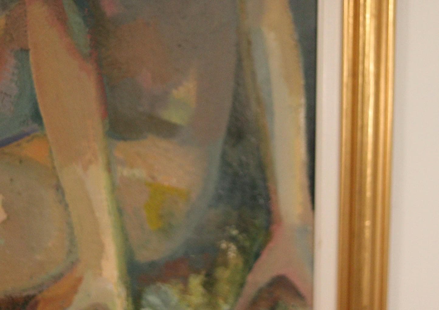 “Seated Woman” by Bernhard Petersen (1911–1988)