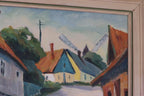 “Village Scene” by Alvar Johansson