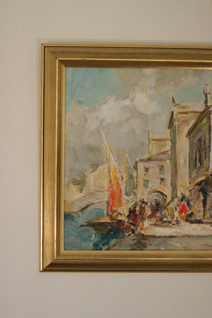 “Venice Scene” by Knut Norman