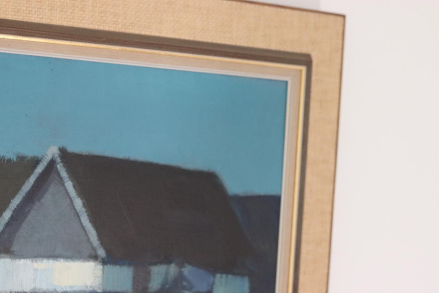 “Farm House Against a Blue Sky” by Bengt Hillgrund