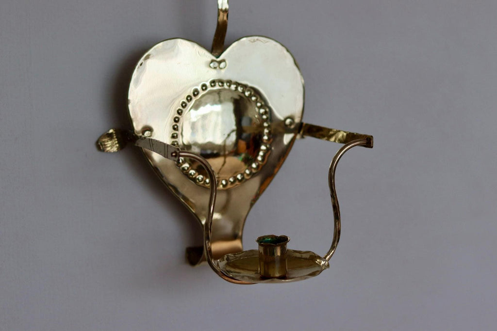 Pair Of Mid Century Swedish Brass Sconces by Ahrneberg Sweden