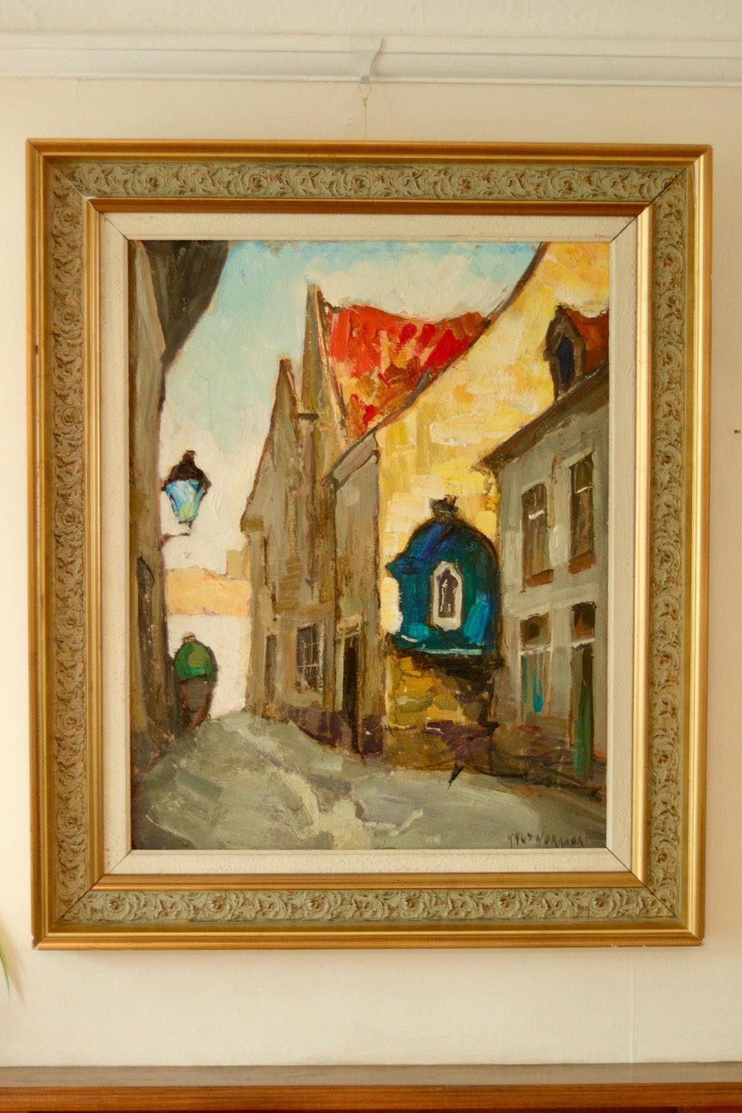 "Street Scene" by Knut Norrman