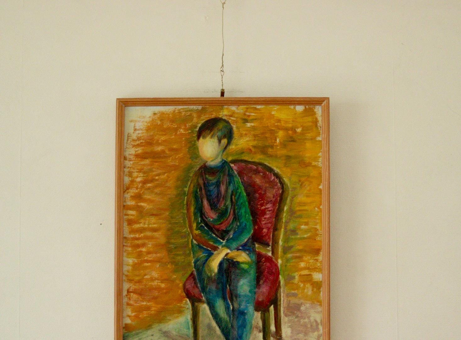 "Sitting Woman" Sir Falk 68