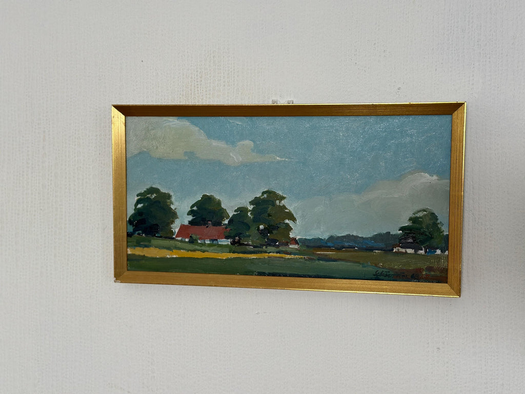 “Landscape with Farms” by Schörström