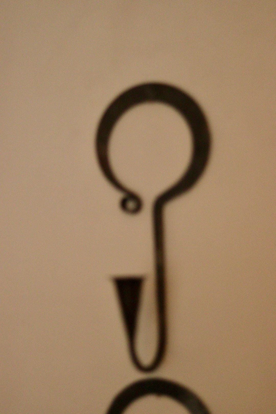 Pair of Wrought Iron Mid-Century Swedish Sconces  by Akta