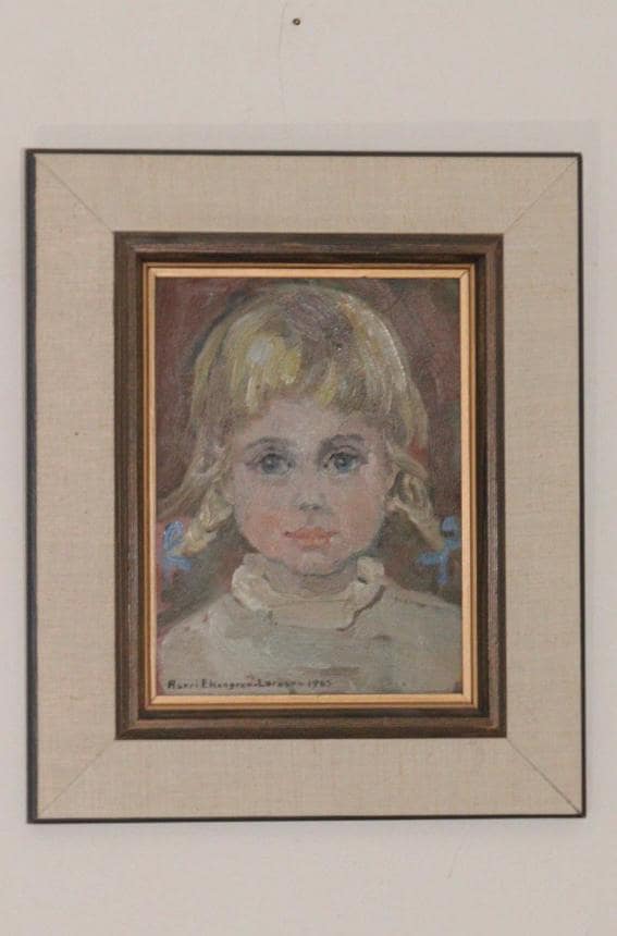 "Portrait of a Girl"by Larsson