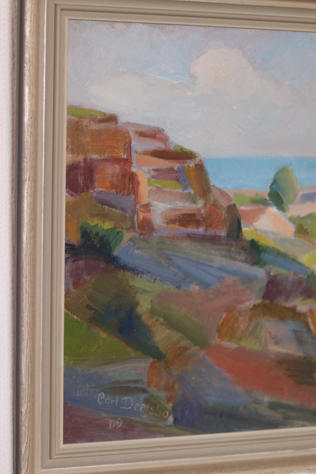 “Coastal Landscape” by Carl Deelsbo