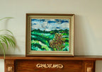 Original Mid-Century Oil on Canvas – “Landscape Motif”