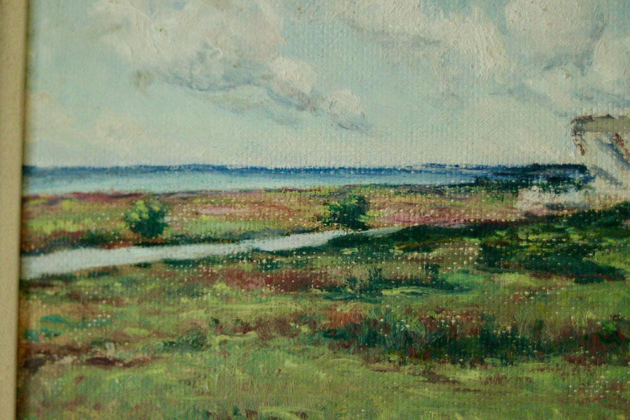 Landscape with Mountain by Karl F.P.