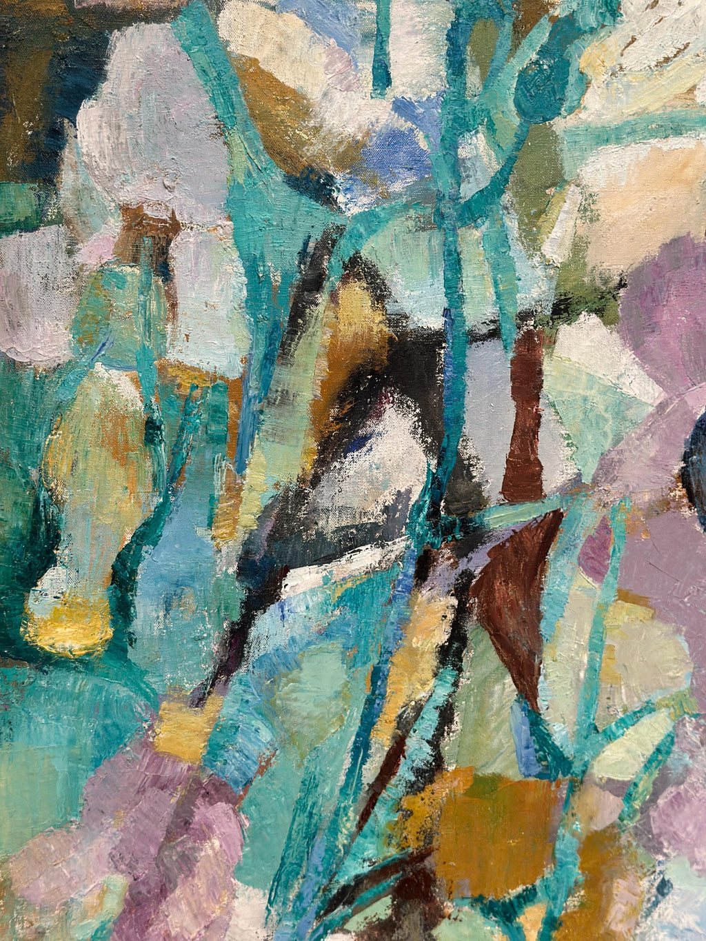“Composition” Attributed to GUNNAR ALVARNA