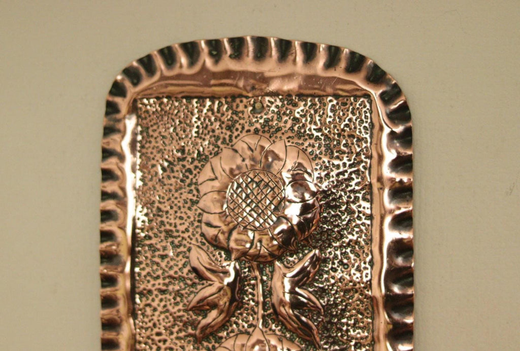 SINGLE Mid Century Swedish Copper Sconce