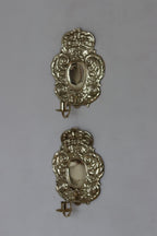 Pair Of Mid Century Swedish Brass Sconces
