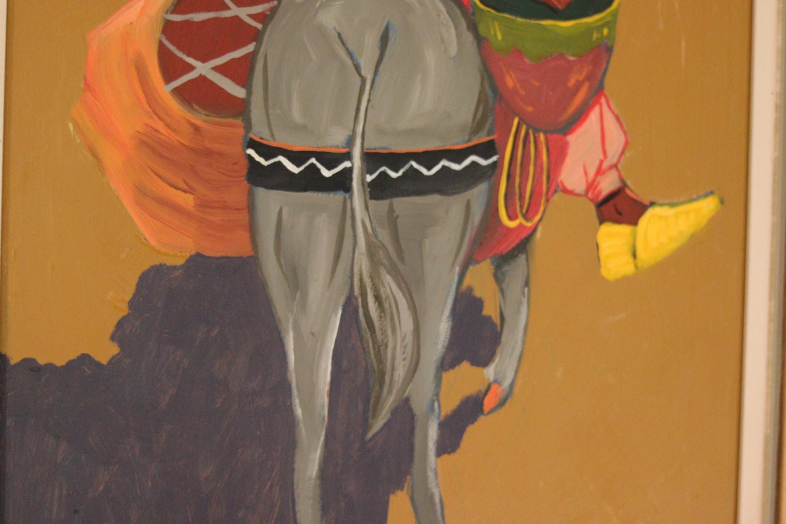 " Man on a Donkey" by Åke Thorpe