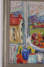 “Landscape with Still Life” by Wilhelm W. (Attributed)