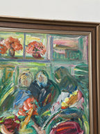 “Interior with Figures” by Erik Lo