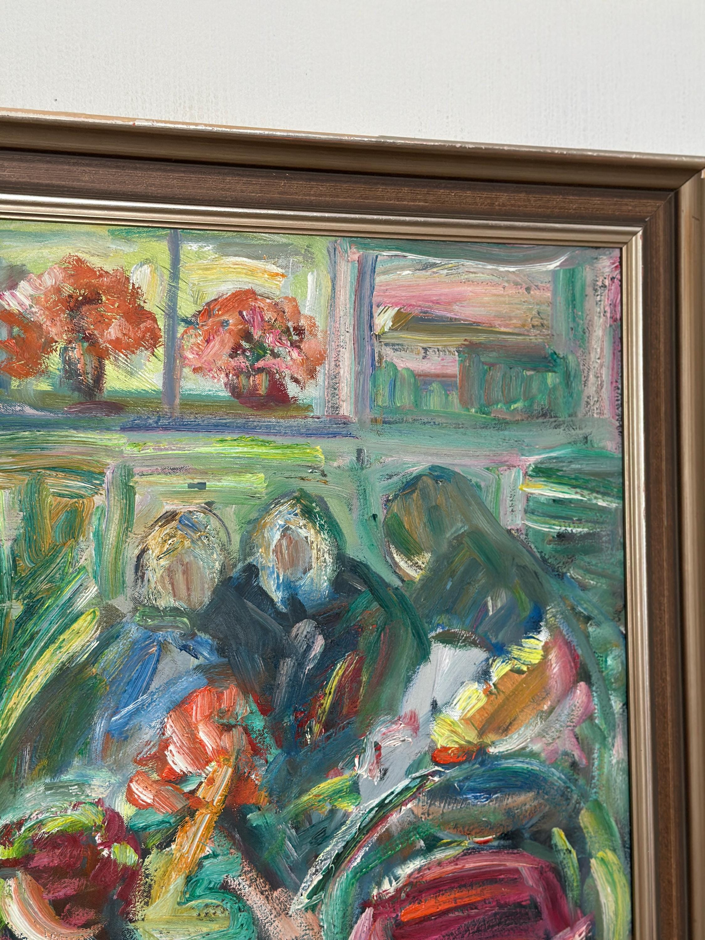 “Interior with Figures” by Erik Lo