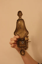 A Pair of Mid Century Swedish Brass Sconces
