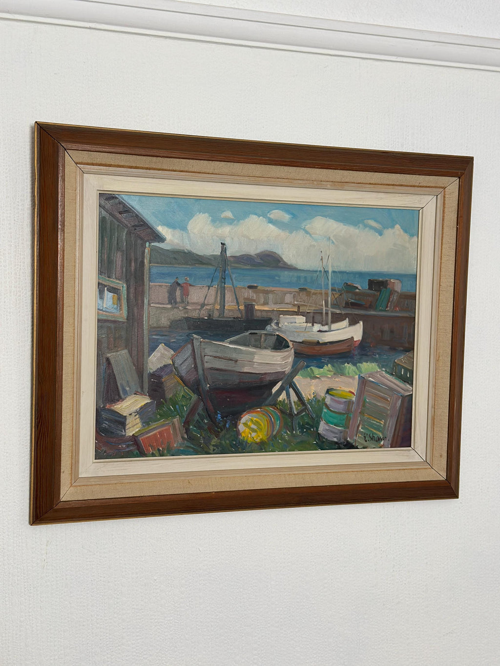 “Boats in Port” by Eskil Skans
