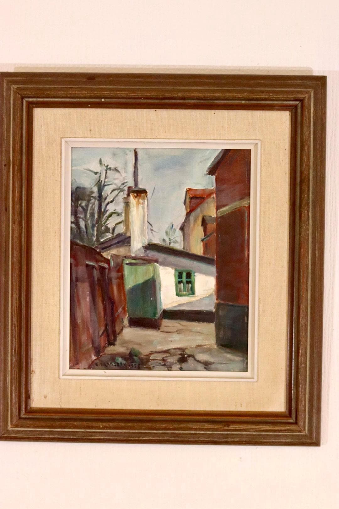 “Yard View” by Carl Oskar Larsson