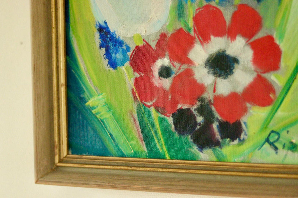 “Blomsterstilleben” by Hans Ripa