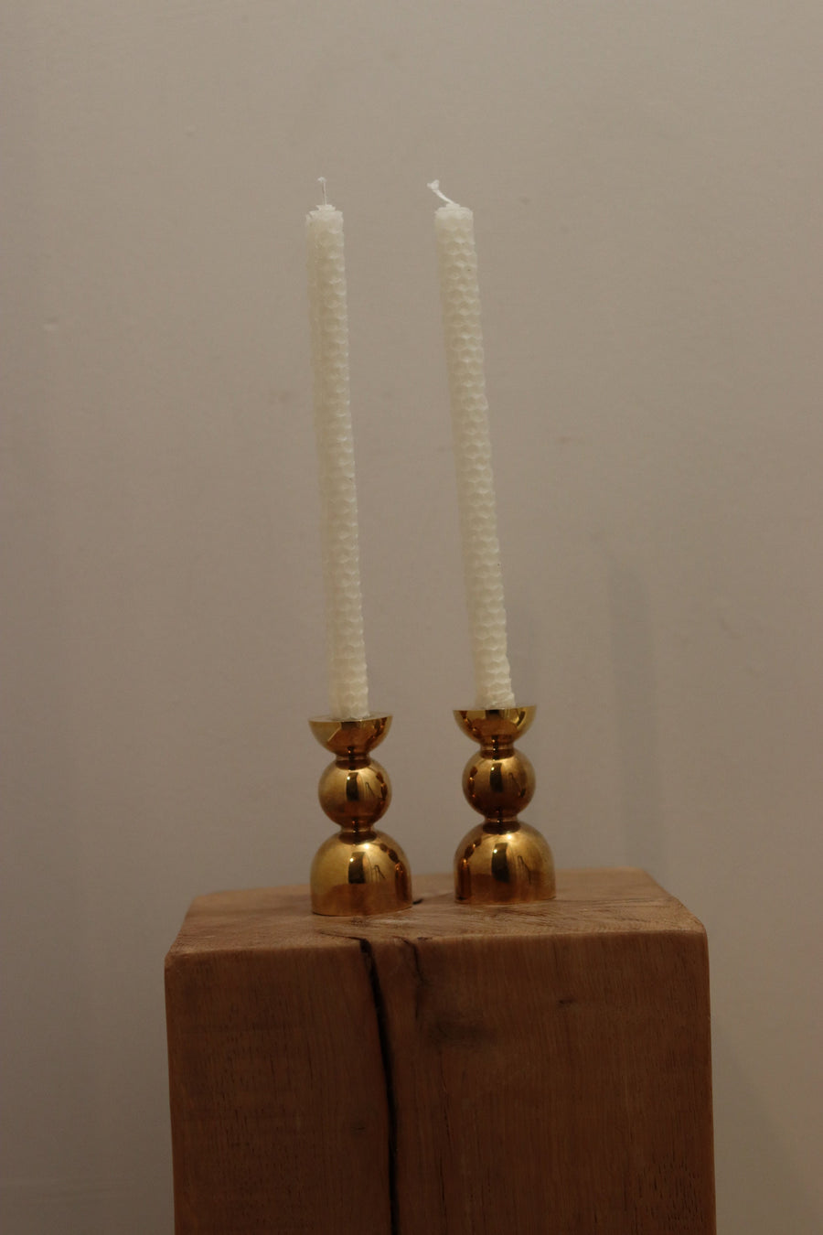 A Pair of Mid-Century GUSUM Candlestick Holder