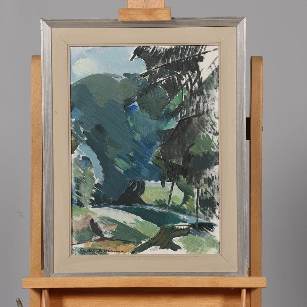 “Abstract Forest” by Gustav‑Adolf Johansson