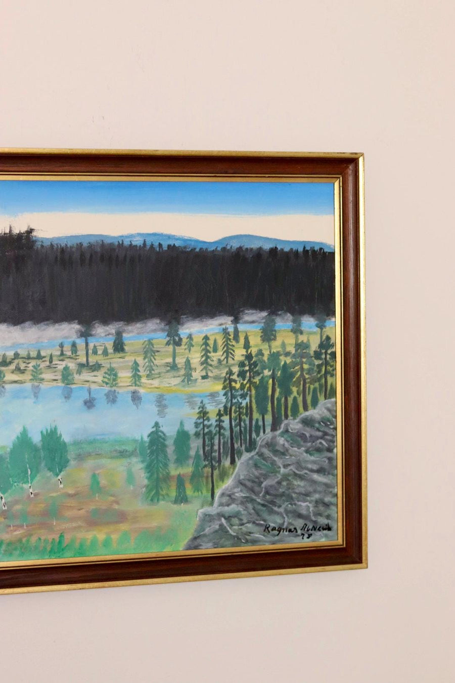 "Morning Mist Over The Forest Lake" by RAGNAR ALNEVIK