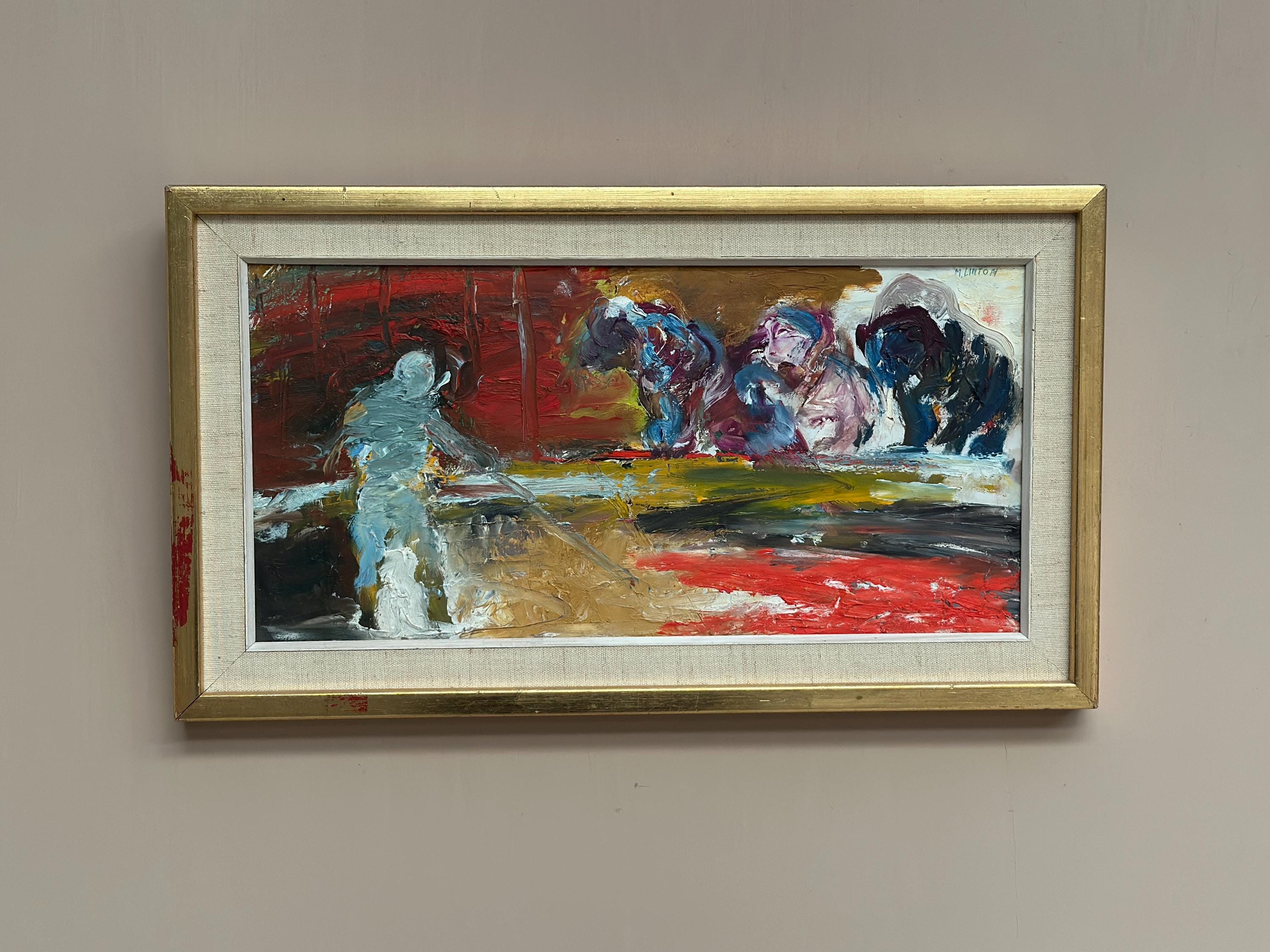 “Abstract Figures” by Margareta Linton