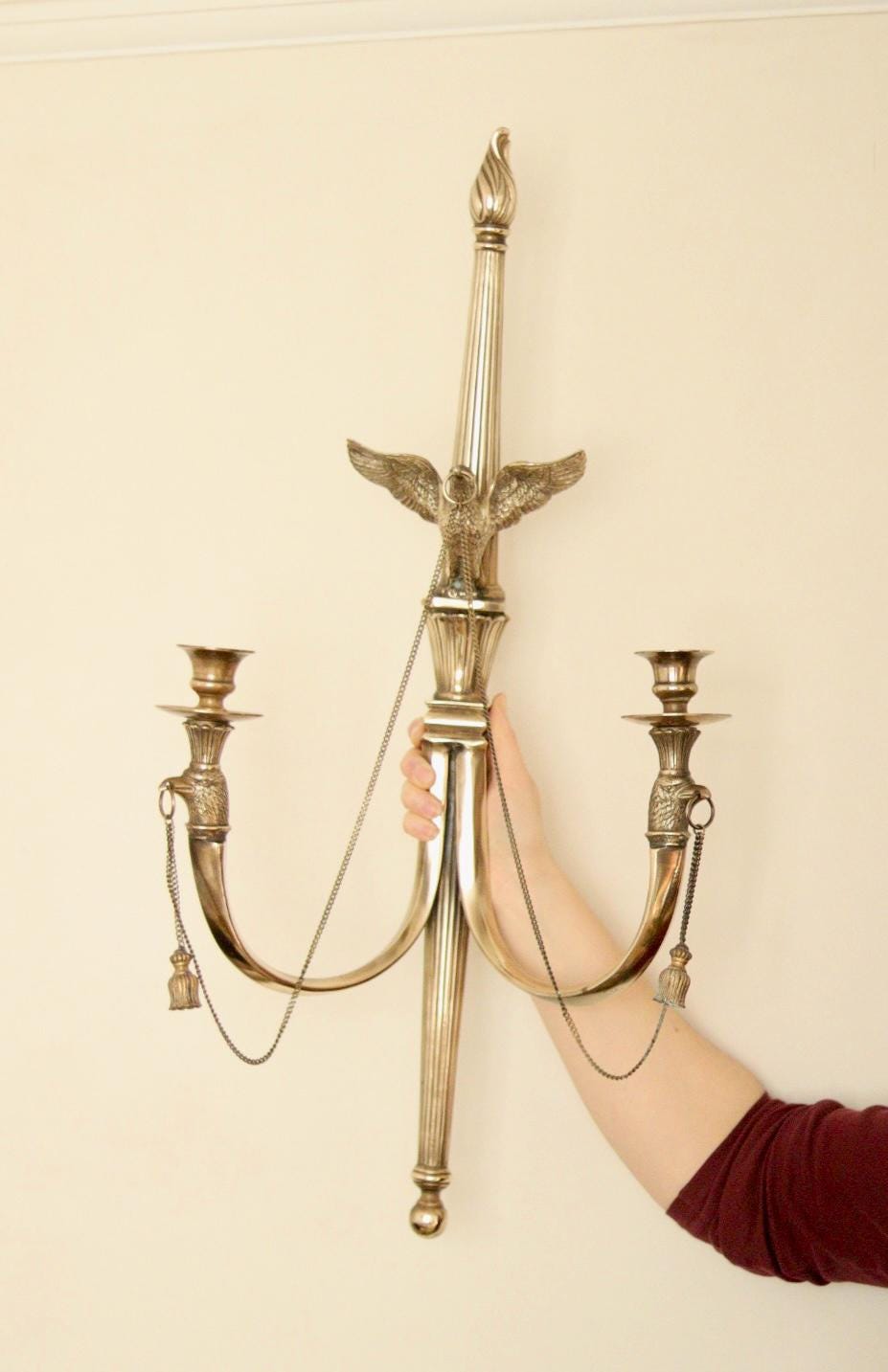 Antique Brass Sconce