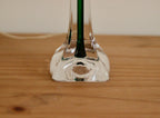 Vintage Glass table lamp by Hannelore Dreutler, Studio Åhus, Sweden, 1990's