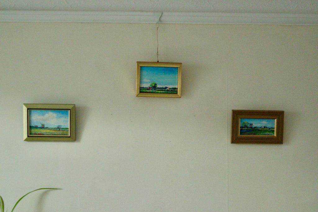 "Landskapsmotiv" Bernt Olof Sjöwall