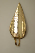 SINGLE Mid Century Swedish Brass Sconce