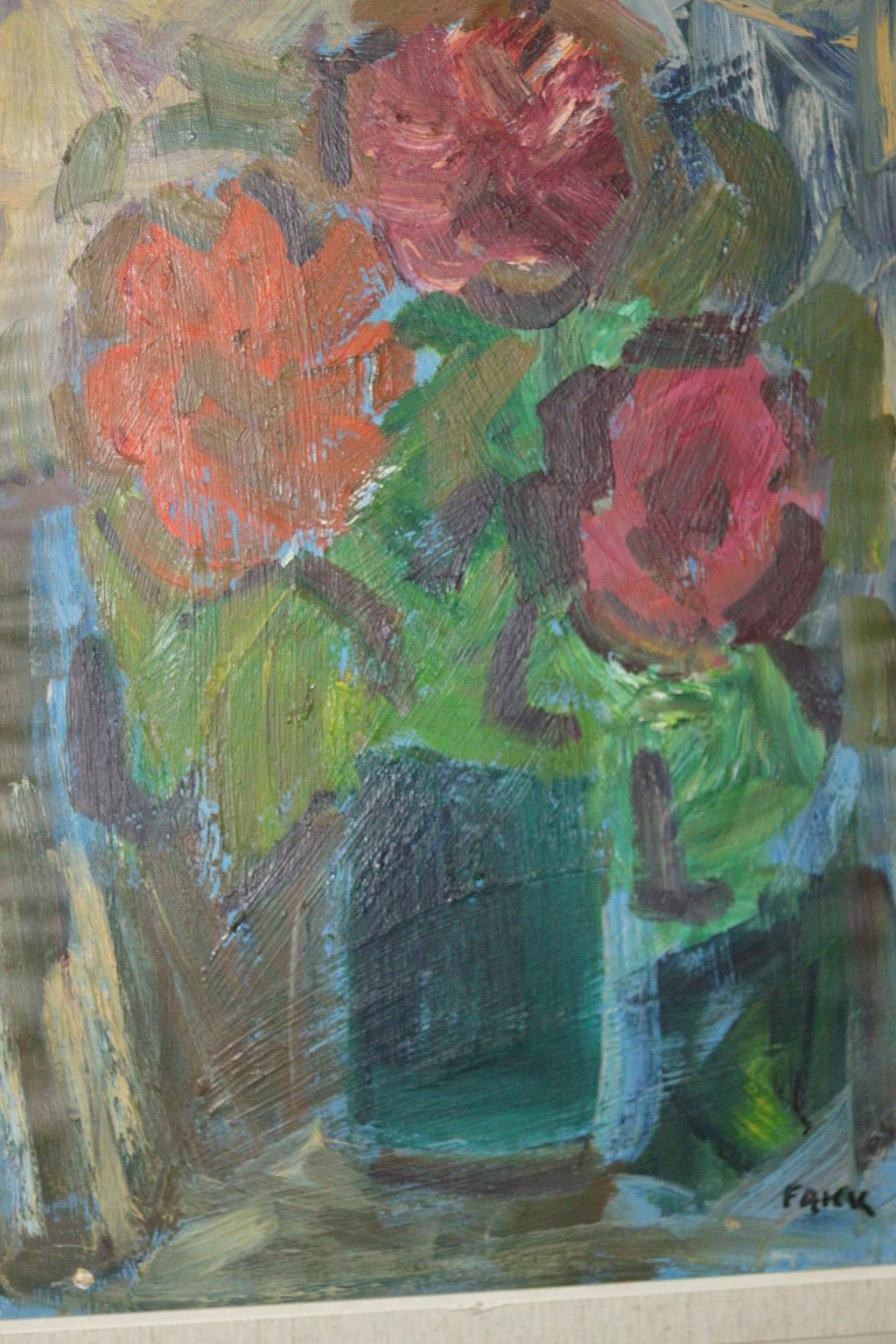 “Still Life with Vase” by Gösta Falck