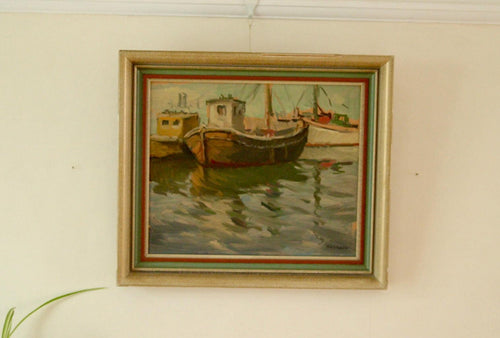 "Boats at Rest" Axel Hamborn