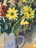 “Still Life with Flowers in Vase” by Jan Sonne