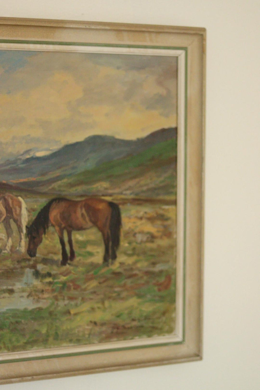 Grazing Horses by Rolf Nielsen