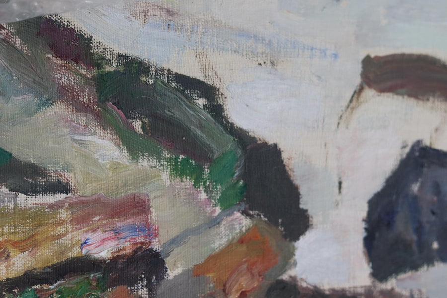 “The Cottage in Snow” by Rudolf Lindqvist