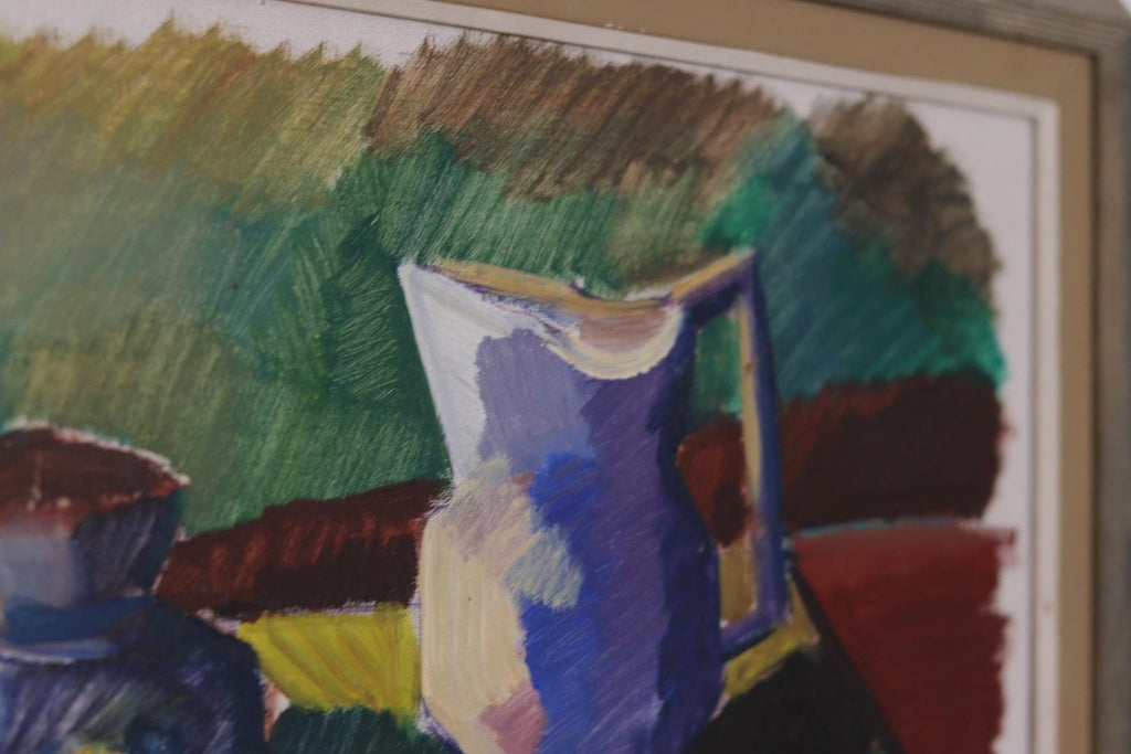 “Kubisk Jug and Fruit” by Bror Göransson