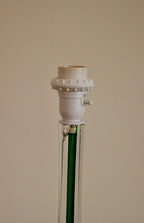 Vintage Glass table lamp by Hannelore Dreutler, Studio Åhus, Sweden, 1990's
