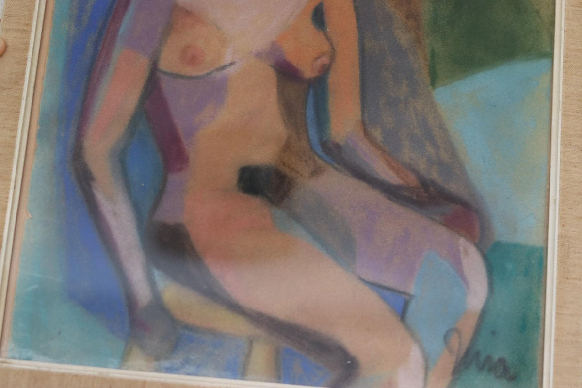 “Sitting Woman” by Mia